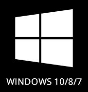Windows 10/8/7 compatible